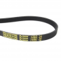Correa Lavadora Compatible con Zanussi Compatible con Megadyne 1280 J6 Elastica 481281728296