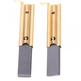 2 Escobillas Motor Lavadora Carcasa Metal 5x12,5x32 371201
