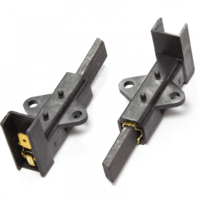 2 Spazzole Per Lavatrice Compatibili Con Indesit 9X12.2Mm Faston 6.3Mm C00196545 Originale
