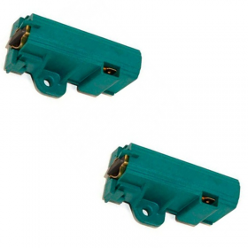 2 Escobillas Motor Lavadora compatible con Fagor, Zanussi, Indesit, whirlpool 4,9x13mm Faston Derecha 4.8 Original