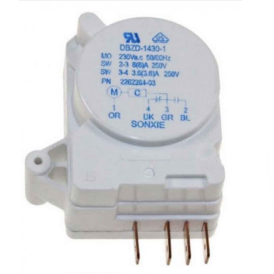 Temporizador Desescarche Frigorifico No frost compatible con Zanussi y compatible con Beko 226228403