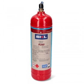 1 Bouteille De Gaz Réfrigérant R290 370Gr Propane Freeze Organic