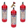 3 flessen koelgas R290 + 370 gram propaan klep Freeze organisch