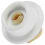 Kit Rueda Lavavajillas Compatible con Zanussi 50279059005 8 Pcs Blanco