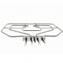 Resistencia Horno Compatible con Balay Compatible con Bosch 470845 368X366, 105X26, 380mm 2800w 230v