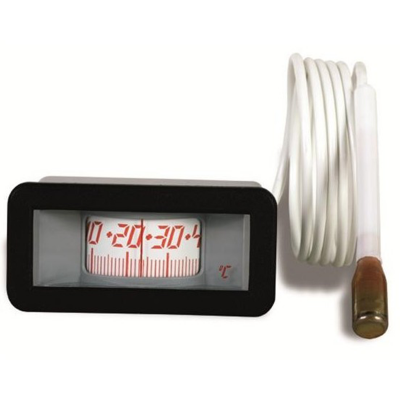 Rof-88 Noir +40 - 40 Thermomètre À Affichage Froid Standard