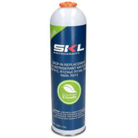 1 Botella Gas Ecologico Refrigerante Organico R436V 370Gr Sustituto R12, R1234yf, R134a, R406, R409, R413