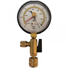 Vanne À Bille De Vacuomètre Analogique Connexion Radiale 1/8
