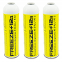 3 Bouteilles Freeze +12A Gaz Réfrigérant 420Gr Substitut Organique R12, R134A