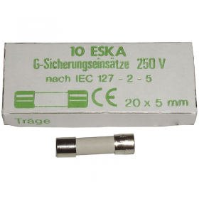 Fusible Microondas Standard 5x20mm Caja 10 Unidades Ceramico