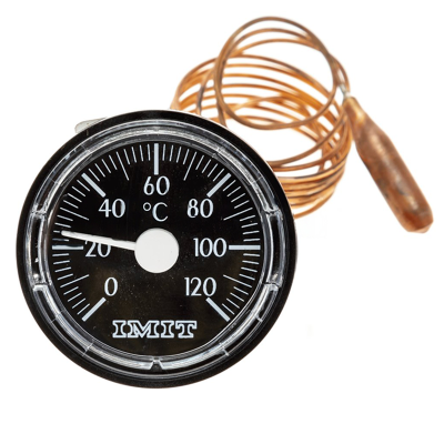 Termometro Caldera Redondo 0 a 120C 43 mm Standard