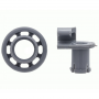 Rueda Cesto Lavavajillas Compatible con Bosch Gris 066321