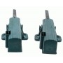 2 Escobillas Motor Lavadora Compatible con Zanussi 481281719419 481281729603 5x12,5x35