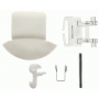 Cierre Maneta Puerta Lavadora compatible con Newpol Solid 719003700 110214200