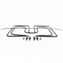 Resistencia Horno Compatible con Teka HE610ME 3100w 220v
