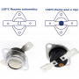 Whirlpool Indesit Dryer Thermostats Kit C00112196 482000028577