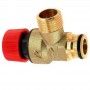 Valvula Seguridad Caldera Compatible con Saunier Duval 3 Bares 1/2 Pulgada 057228