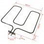 Resistencia Horno Compatible con Beko Compatible con Arcelik 1200w 220v 262900099