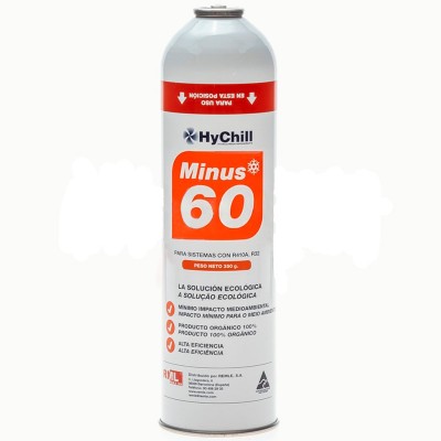 1 Bottle Gas Minus 60 350Gr Substitute R32, R410A Freeze Organic