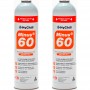 2 Botellas Gas Minus 60 350Gr Sustituto R32, R410A Freeze Organico