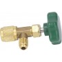 Vanne De Service Pour Réservoir De Gaz R600A, R290 Et R436V Isobutane 7/16 H X 1/4 M Sae
