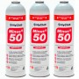 3 Gas Bottles Minus 50 375Gr Substitute R22 R404A R407C R502 Freeze Organic