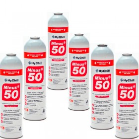 6 Bouteilles De Gaz Moins 50 375Gr Substitut R22 R404A R407C R502 Congélation Bio