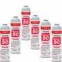 6 Botellas Gas Minus 50 375Gr Sustituto R22 R404a R407C R502 Freeze Organico