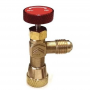 3 Bombole Gas Refrigerante R290 + Valvola 370Gr Propano Congelato Organico