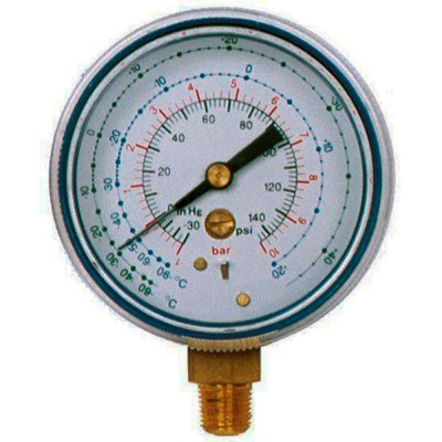High Pressure Gauge 68Mm 1/8 Thread R407C, R410A, R404A, R134A Without Bridge