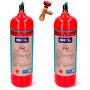 2 Bombole Di Gas Refrigerante R290 + Valvola Da 370Gr Congelare Propano Organico