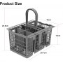 Cesta cubiertos Lavavajillas Compatible con Indesit Compatible con Ariston C00257140, C00386607