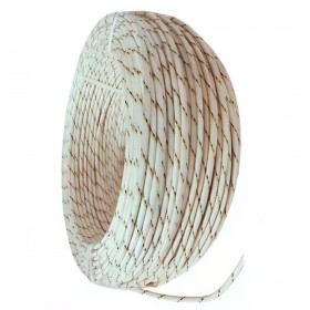 100 MT FIBRA SILICONA COBRE SECCION 1.5mm