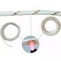 Câble En Fibre De Silicone Résistant À La Chaleur Section De Cuivre 1,5 Mm 100 Mt