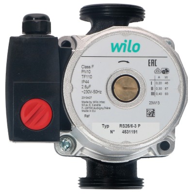 Bomba Circulacion Caldera Compatible con Wilo RS25/6-3P 3 Velocidades Standard