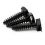 Schwarzer Flanschstecker 8Mm 100Einheiten