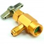 Valvula Llave Gasica YF, D2 y V2 Hembra 12x1,5mm Roscar Derecha x 1/4 Sae Macho