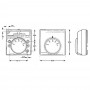 copy of Termostato Ambiente Sonder TA-3002 Calefaccion Refrigeracion