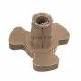Arrastre Plato Microondas Estandard H R22,5 mm.