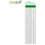 6 Botellas Gas Ecologico Gasica YF 226gr + Valvula + Manguera Alternativo R1234YF Freeze Organico