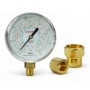 Manometro Baja Temperatura R410A 63mm Sin Puente