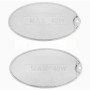 2 Deflectores Campana compatible con Mepansa 100x55mm 1330058595, 1330016972 Original