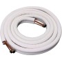 Bitubo Cuivre Isolé 1/4 - 3/8 Cuivre Alumin 3 Mts Avec Accessoires