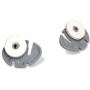 Kit Rueda Lavavajillas Inferior Compatible con Zanussi 50269767005 D+ 50269770009