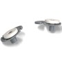 Kit Rueda Lavavajillas Inferior Compatible con Zanussi 50269767005 D+ 50269770009