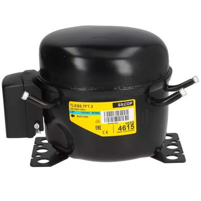 Secop Tles6.5Ft.3 R134A 220V 1/5Cv Compresseur Basse Température 6.5Cm3