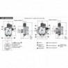 Bomba Quemador compatible con Suntec modelo AS47C 1538 6P0500 Sustituye al 1582
