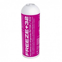 1 Botella Gas Refrigerante Freeze Organico +R32 350Gr Sustituto R32, R410A