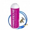 1 Botella Gas Refrigerante Freeze Organico +32 350Gr + Valvula + Manguera Alternativa R32, R410A