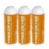 3 Bottles Freeze +R22 Refrigerant Gas 400Gr Organic Substitute R22, R404, R407C